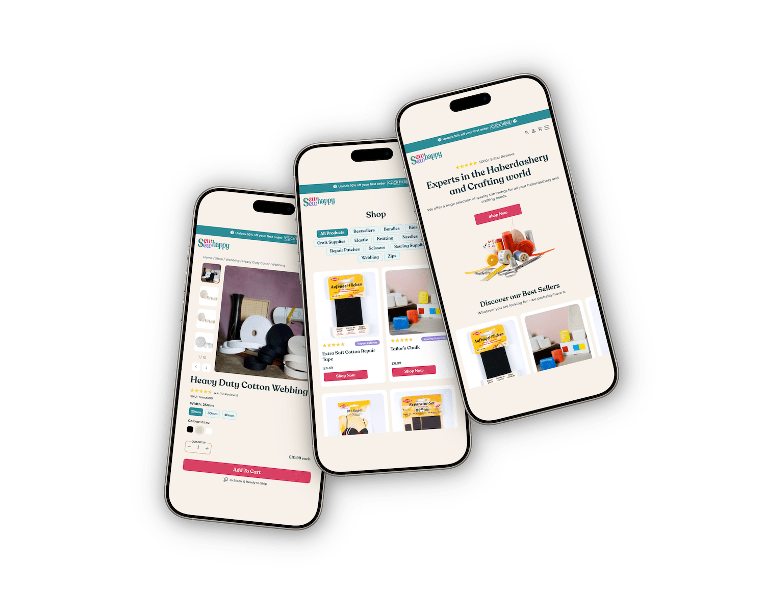 SewSewHappy website